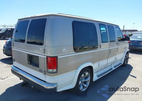 2001 Ford E-150 Recreational z USA, uszkodzony, nr VIN 1FDRE14W21HA61152